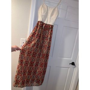 Long boho beachy dress